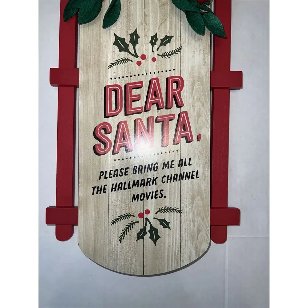 Hallmark Dear Santa Hallmark Channel Movies 12.75 x 20